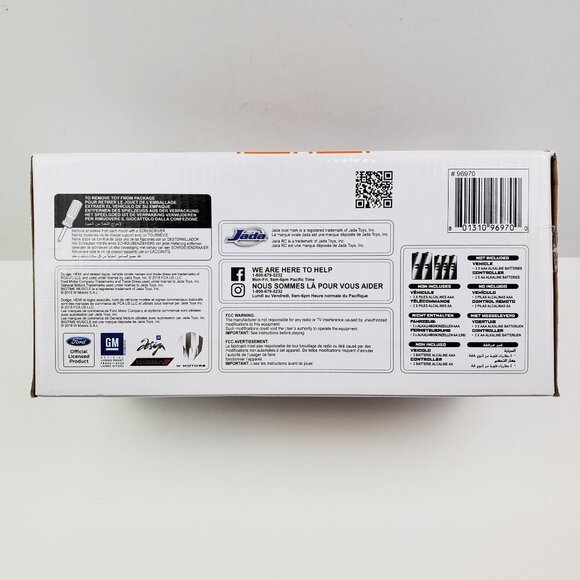 Jada Big Time Muscle R/C Car Corvette Stingray Concept Remote Sealed NIB - Picture 5 of 12